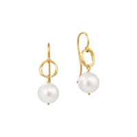 Dulong Vega Örhänge 18k Rödguld med Sötvattenpärla