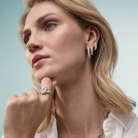 Sif Jakobs Carrara Medio Earrings Silver