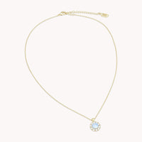 Lily and Rose Sofia Necklace – Sky blue (Gold)