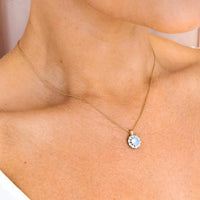 Lily and Rose Sofia Necklace – Sky blue (Gold)