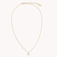 Lily and Rose Petite Miss Sofia Pearl Necklace – Crystal (Gold)