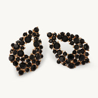 Lily and Rose Alice Earrings – Jet (Gold)