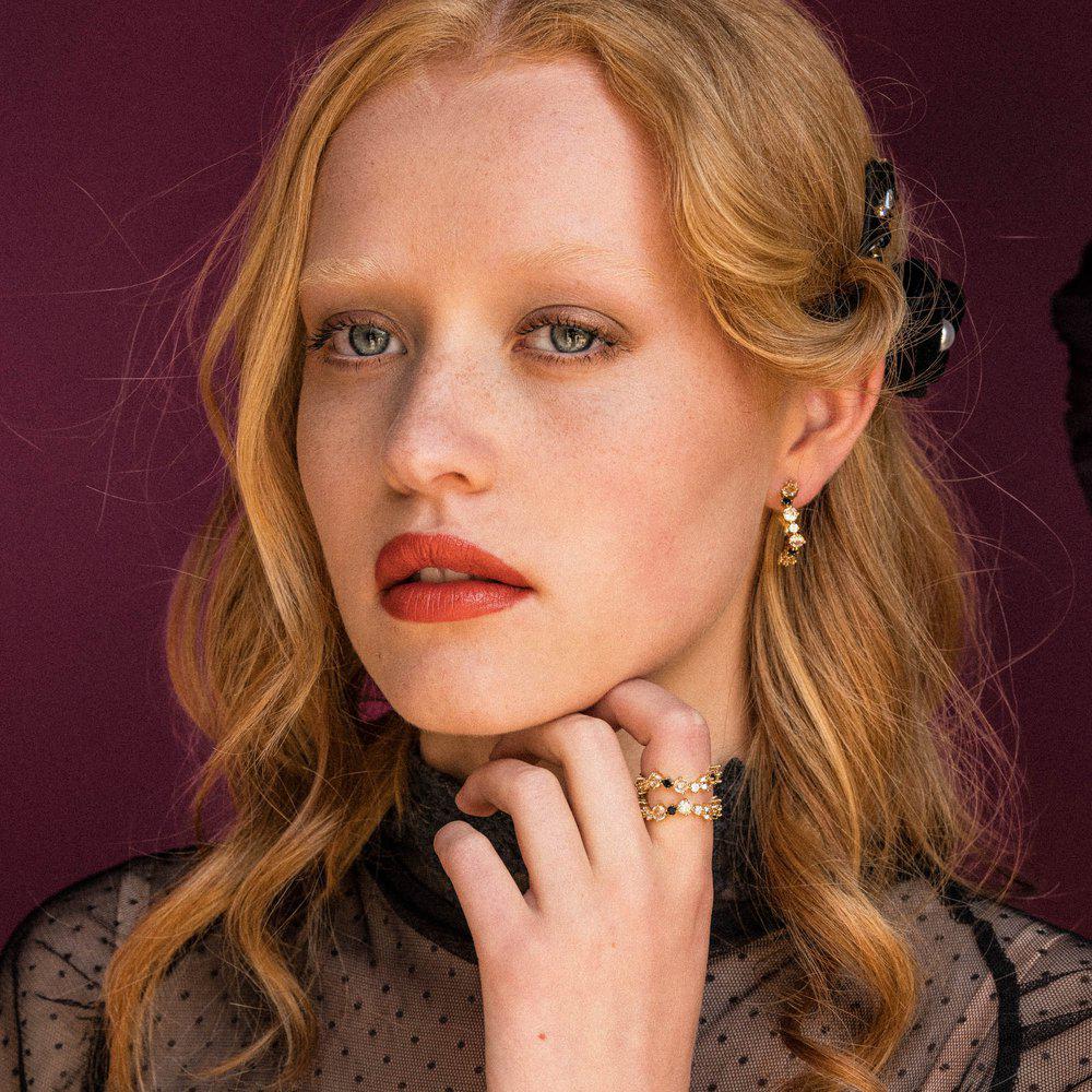 Lily and Rose Celine Ring Champagne/Jet