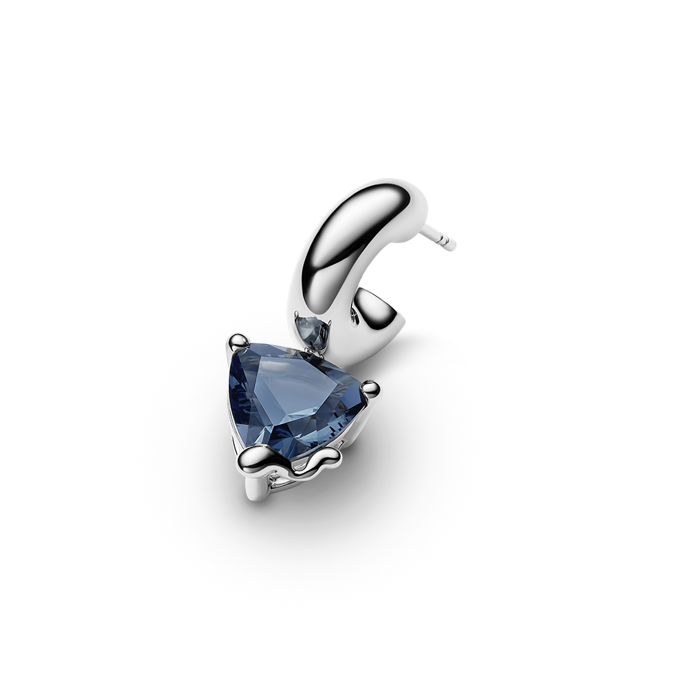 Maria Black Omotesando Ramune Hoop Silver