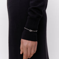 Maria Black Ramen Bracelet Silver