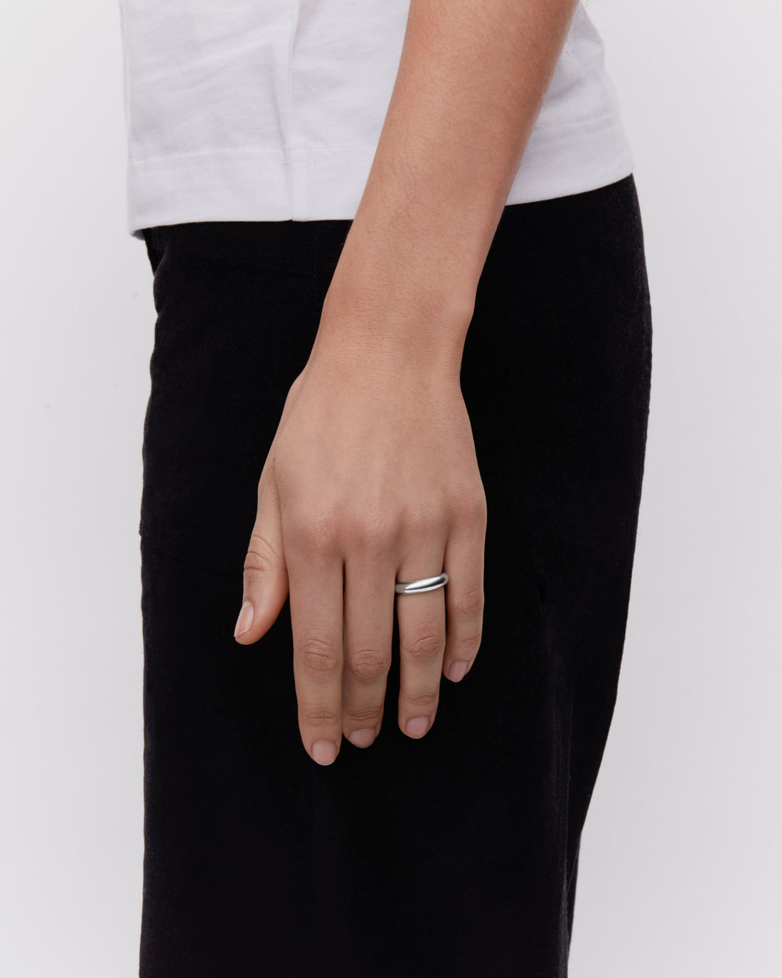 Maria Black Omotesando Chunk Ring Silver