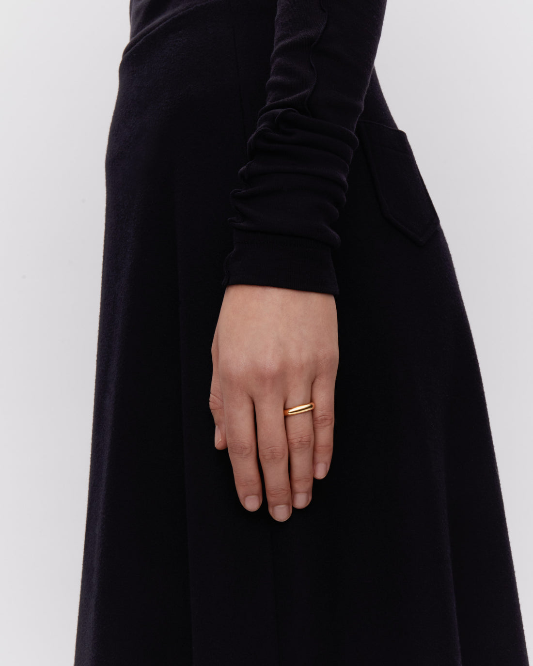Maria Black Omotesando Chunk Ring Gold