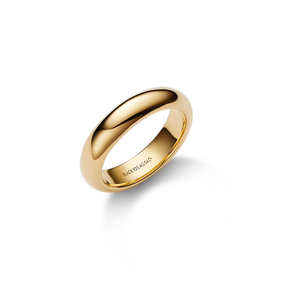 Maria Black Omotesando Chunk Ring Gold