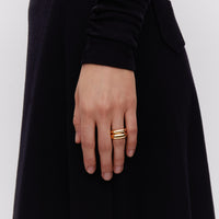 Maria Black Omotesando Chunk Ring Gold