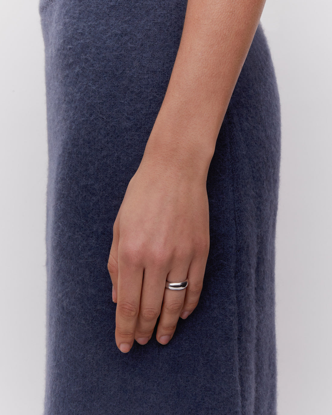 Maria Black Omotesando Chunky Ring Silver Media 1 av 3