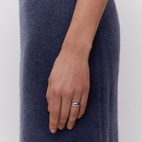 Maria Black Omotesando Chunky Ring Silver Media 1 av 3