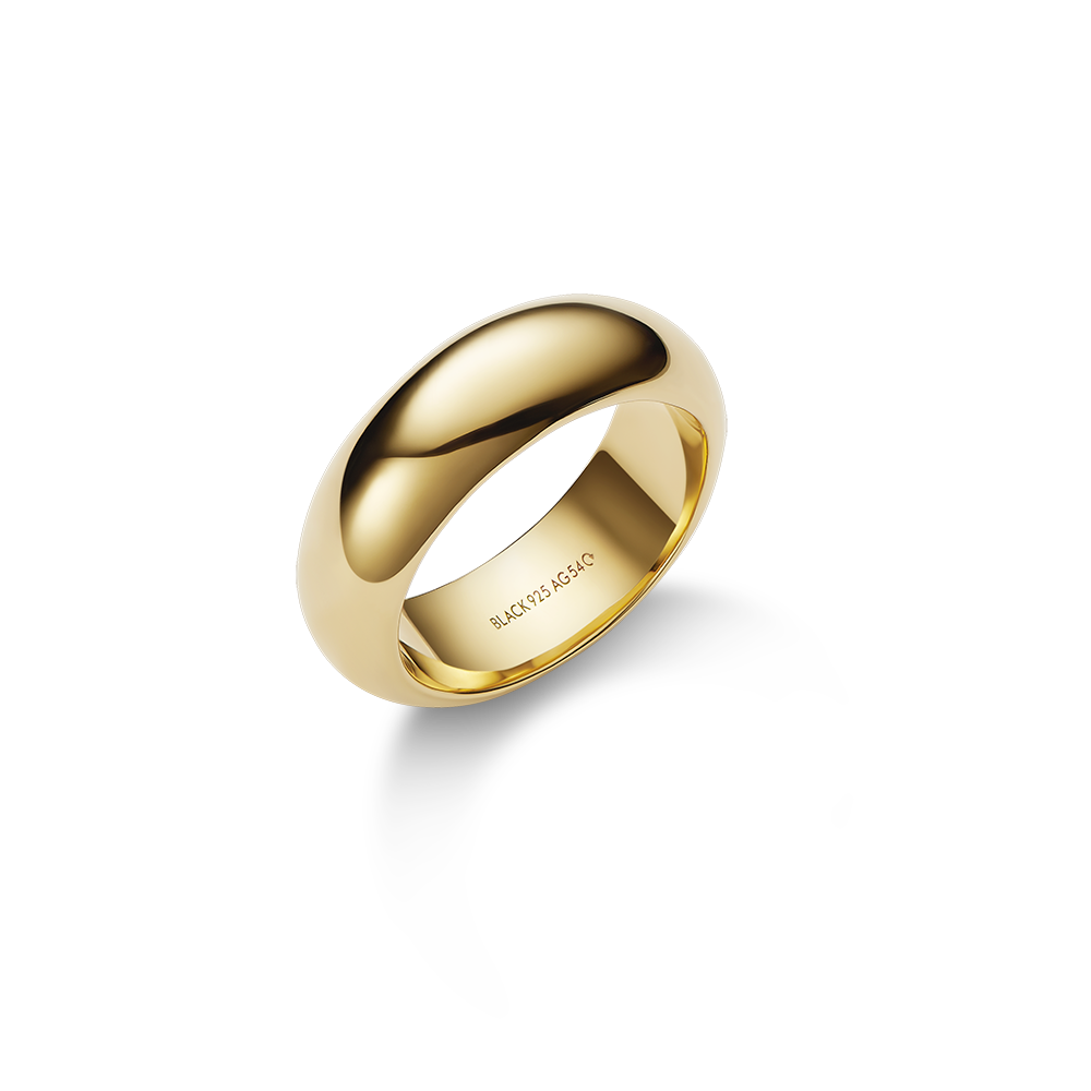 Maria Black Omotesando Chunky Ring Gold