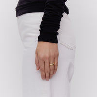 Maria Black Omotesando Chunky Ring Gold