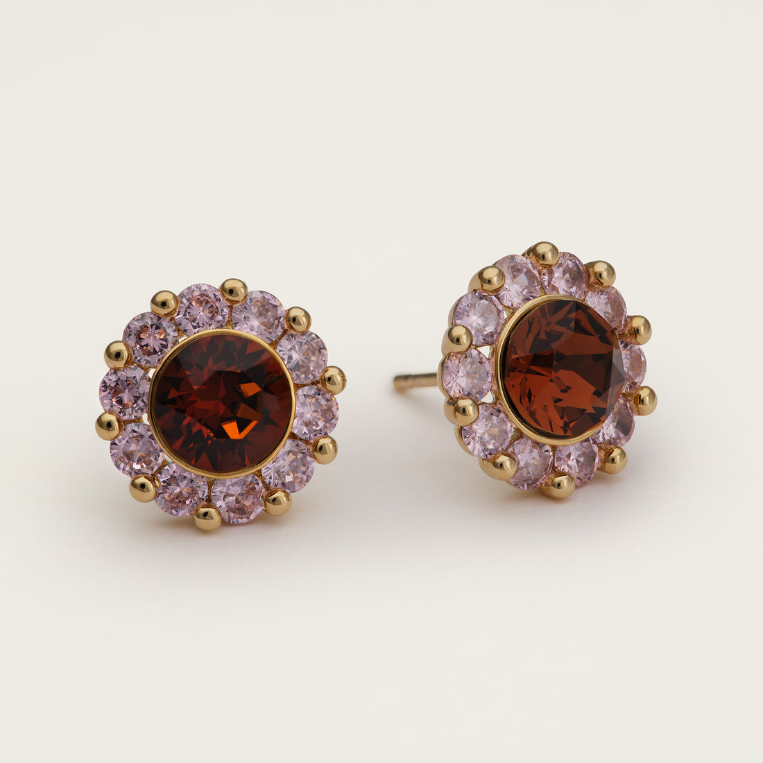 Lily and Rose New Miss Sofia Earrings Pink Amber (limited)