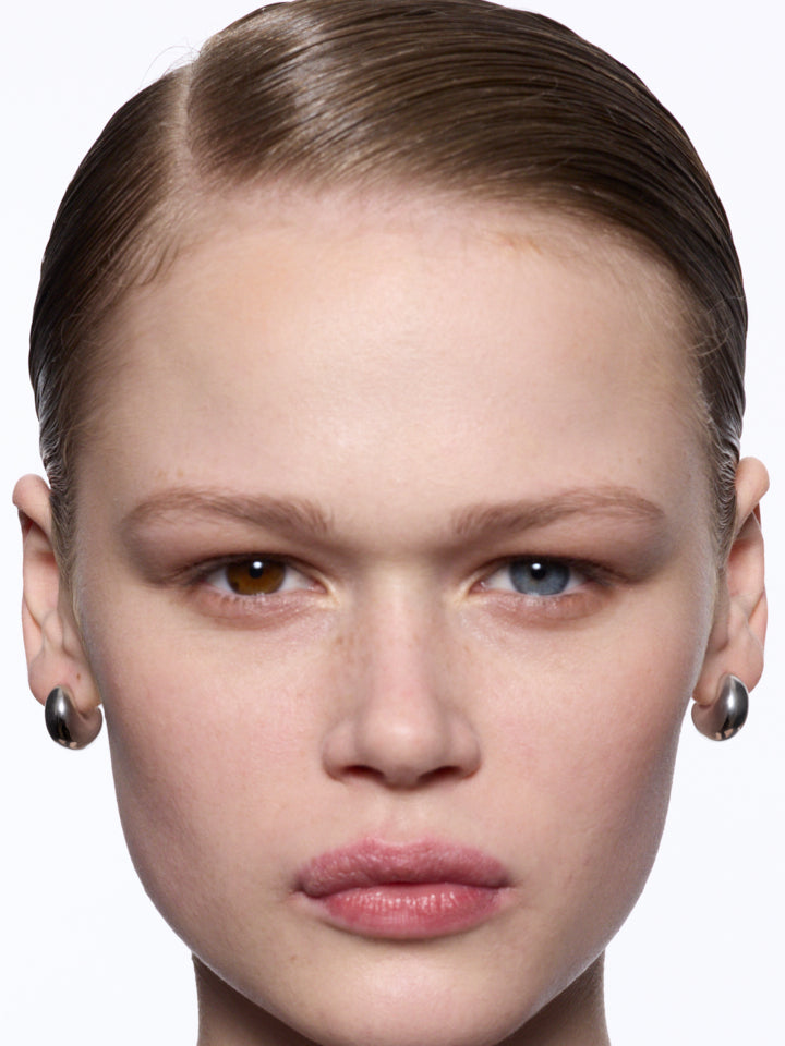 Maria Black Tryvann Pillow Earring Silver