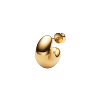 Maria Black Tryvann Pillow Earring Gold