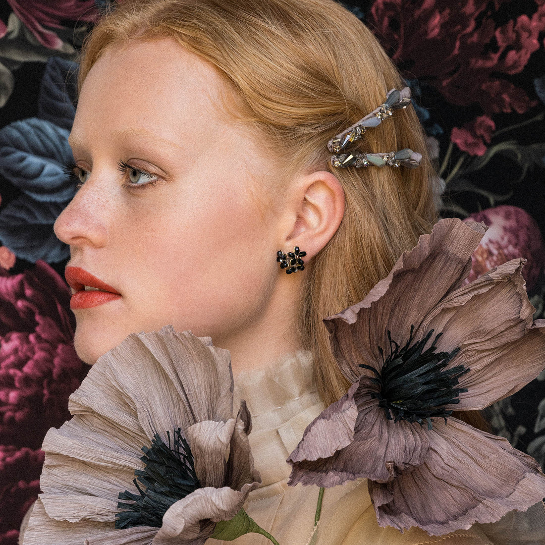 Lily and Rose Eugenie Earrings Black