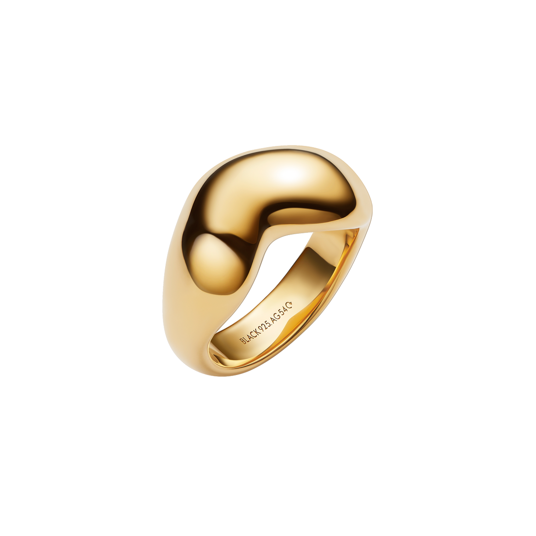 Maria Black Tryvann Ring Gold