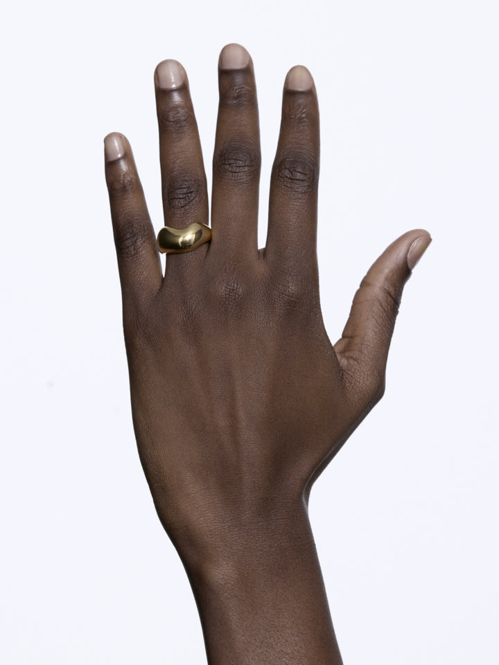 Maria Black Tryvann Ring Gold
