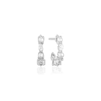 Sif Jakobs Adria creolo piccolo earrings silver