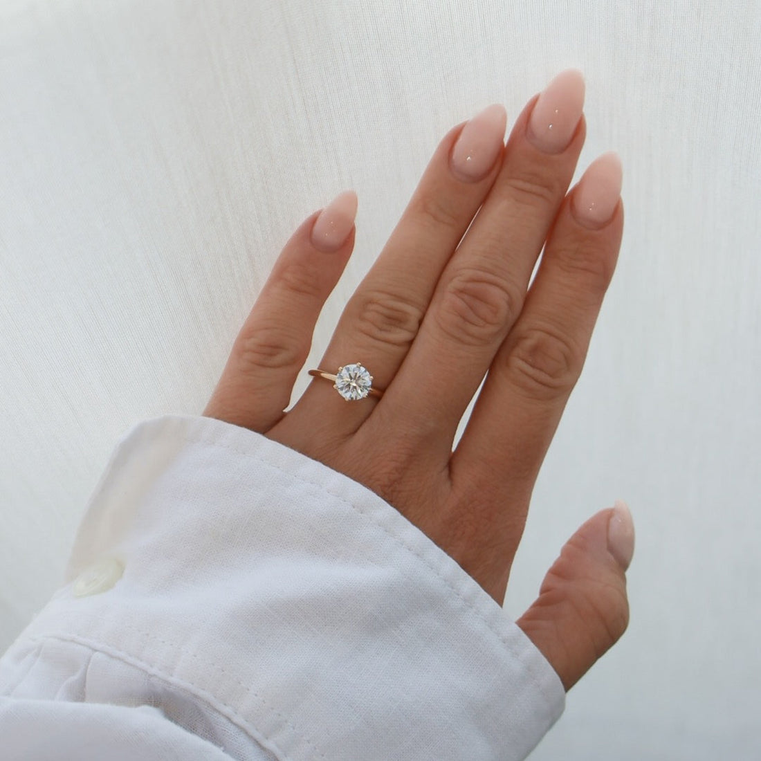 Adele 1,50 ct Förlovningsring 18K Rödguld