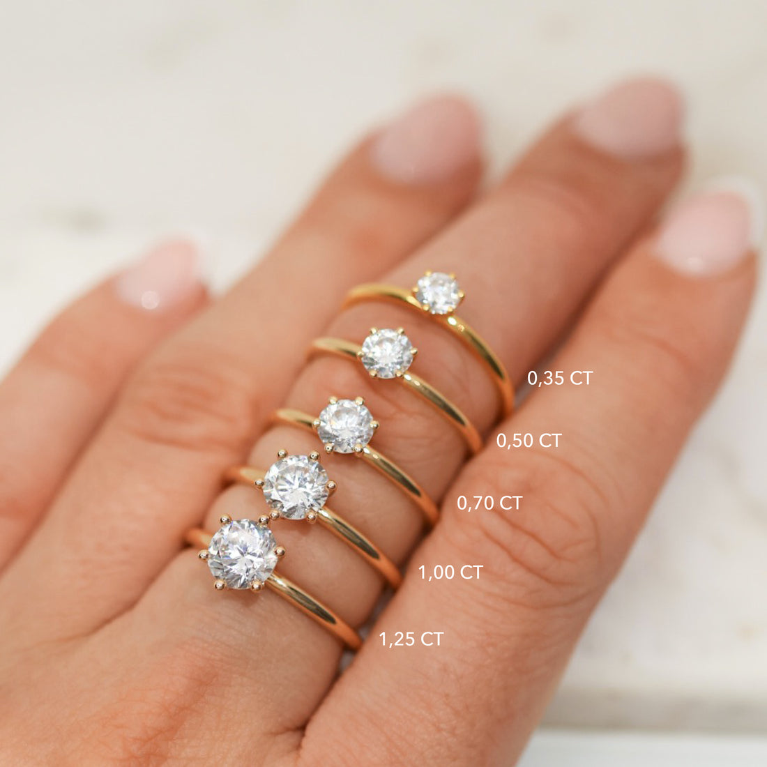 Ernst Forssell Collectées Adèle 0,35 ct Förlovningsring