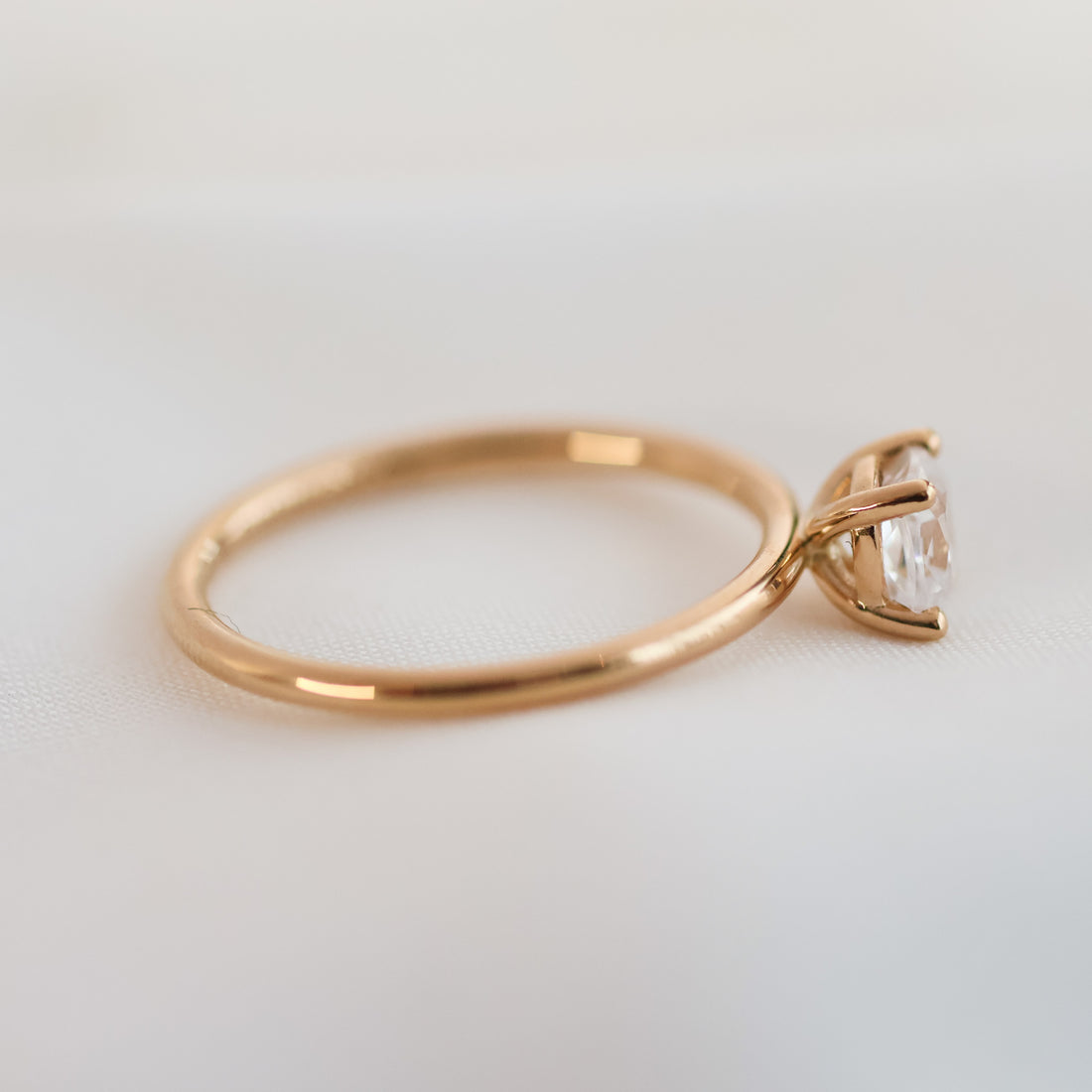 Ernst Forssell Collectées Blanche Cushion Cut 0,60 ct Förlovningsring