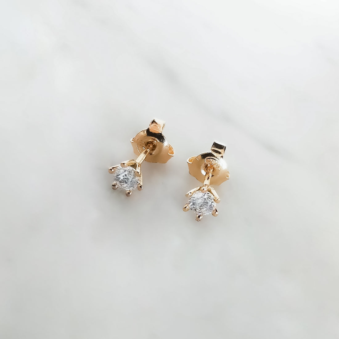 Ernst Forssell Collectées Camille Studs Diamantörhänge