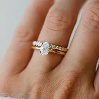 Ernst Forssell Collectées Claire Oval Cut 0,80 ct Förlovningsring