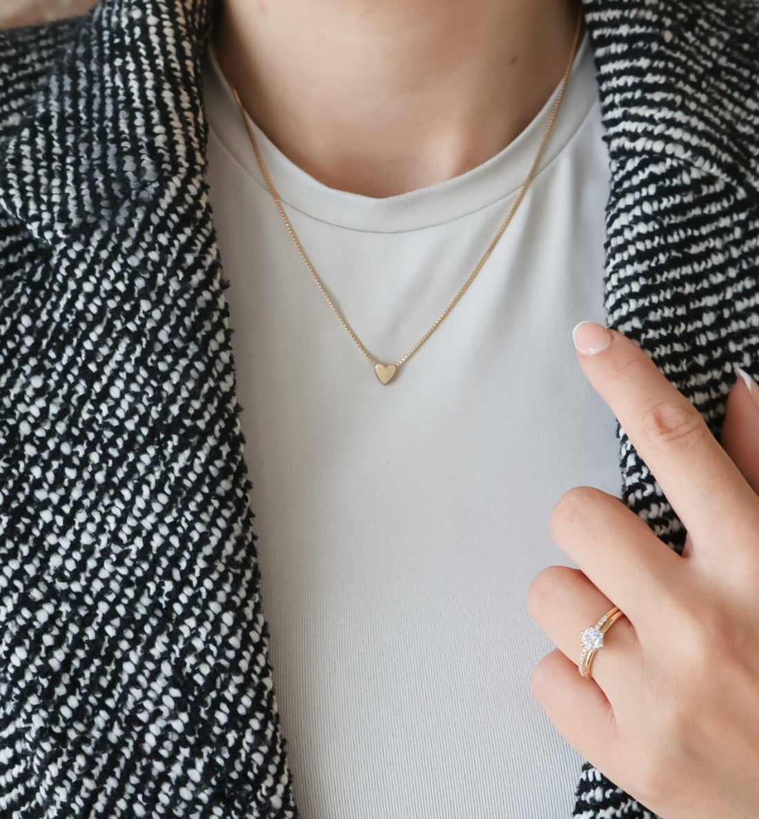 Collectées Heart Pendant i 18K Rödguld