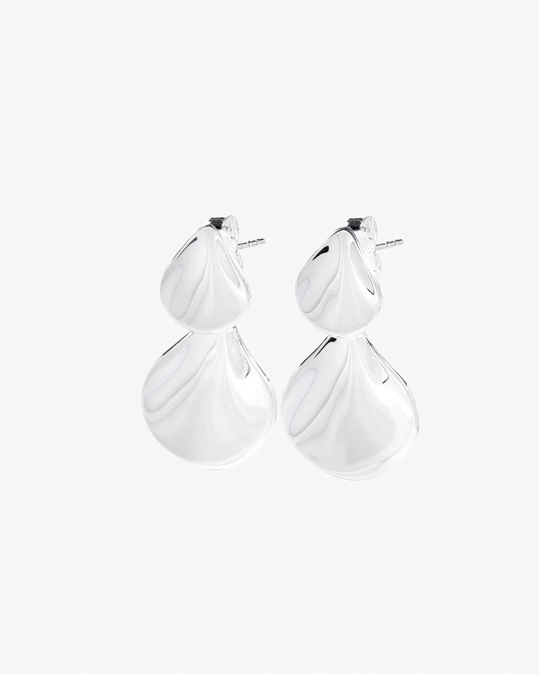 Drakenberg Sjölin Hortensia Earrings Silver