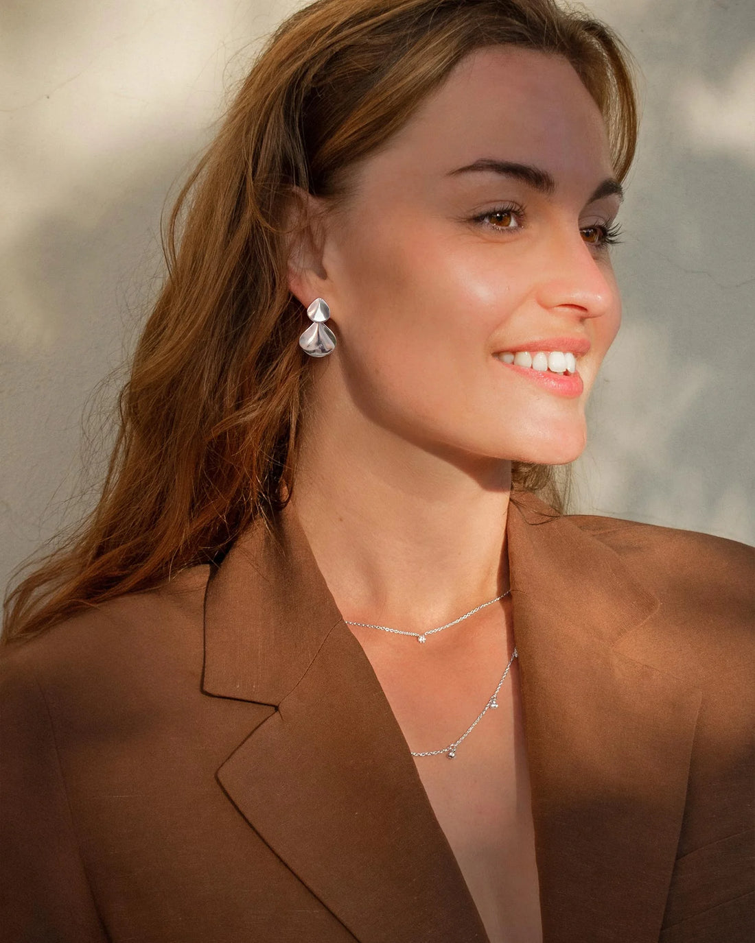 Drakenberg Sjölin Hortensia Earrings Silver