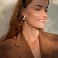 Drakenberg Sjölin Hortensia Earrings Silver