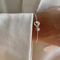 Drakenberg Sjölin Hortensia Small Bracelet Silver