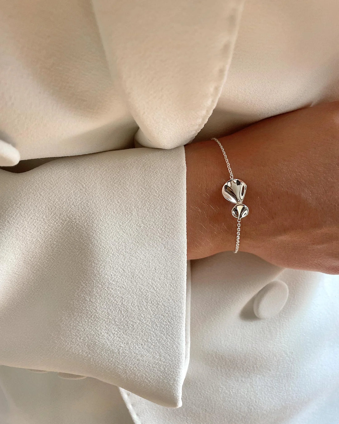 Drakenberg Sjölin Hortensia Small Bracelet Silver