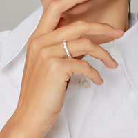 Drakenberg Sjölin Les Roches Drop Ring Silver