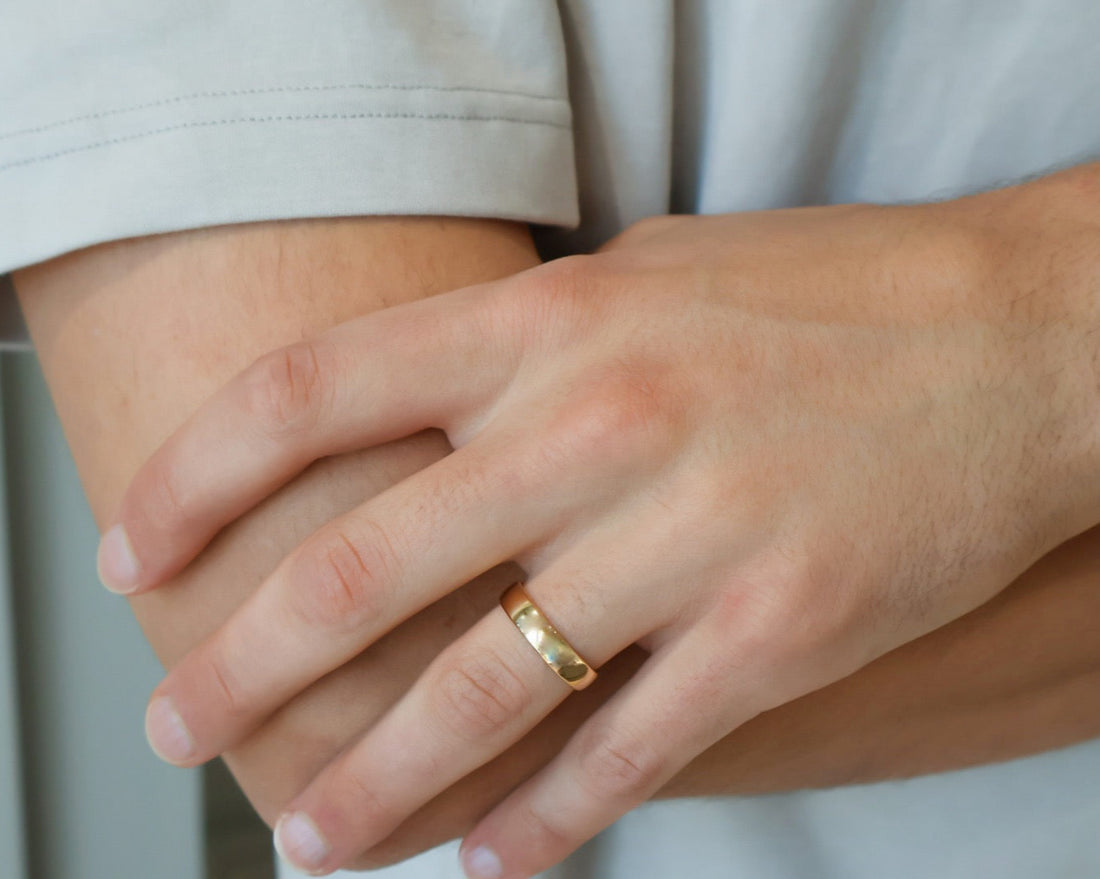 Loic-5mm-18K-rodguld-forlovningsring-herr