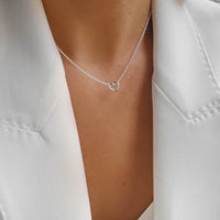 Drakenberg Sjölin Love Vibe Drop Necklace Silver