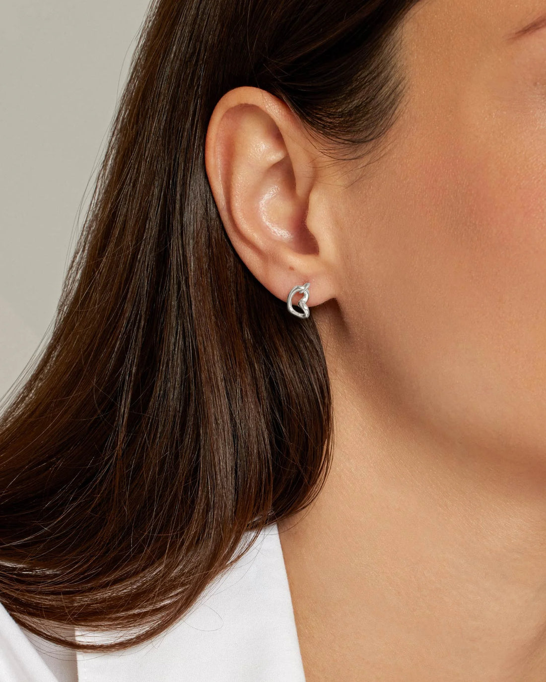 Drakenberg Sjölin Love Vibe Drop Studs Silver