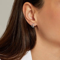 Drakenberg Sjölin Love Vibe Drop Studs Silver