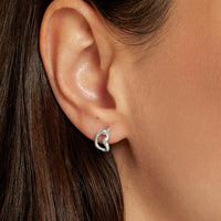 Drakenberg Sjölin Love Vibe Drop Studs Silver