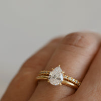 Ernst Forssell Collectées Lucie Pear Cut 1,10 ct Förlovningsring