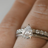 Ernst Forssell Collectées Lucie Pear Cut 1,10 ct Förlovningsring