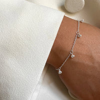 Drakenberg Sjölin New Bud Drop Full Bracelet Silver