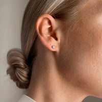 Drakenberg Sjölin New Bud Drop Studs Silver