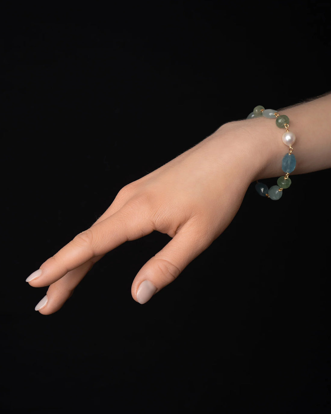 Dulong Aqua Piccolo Armband 18k