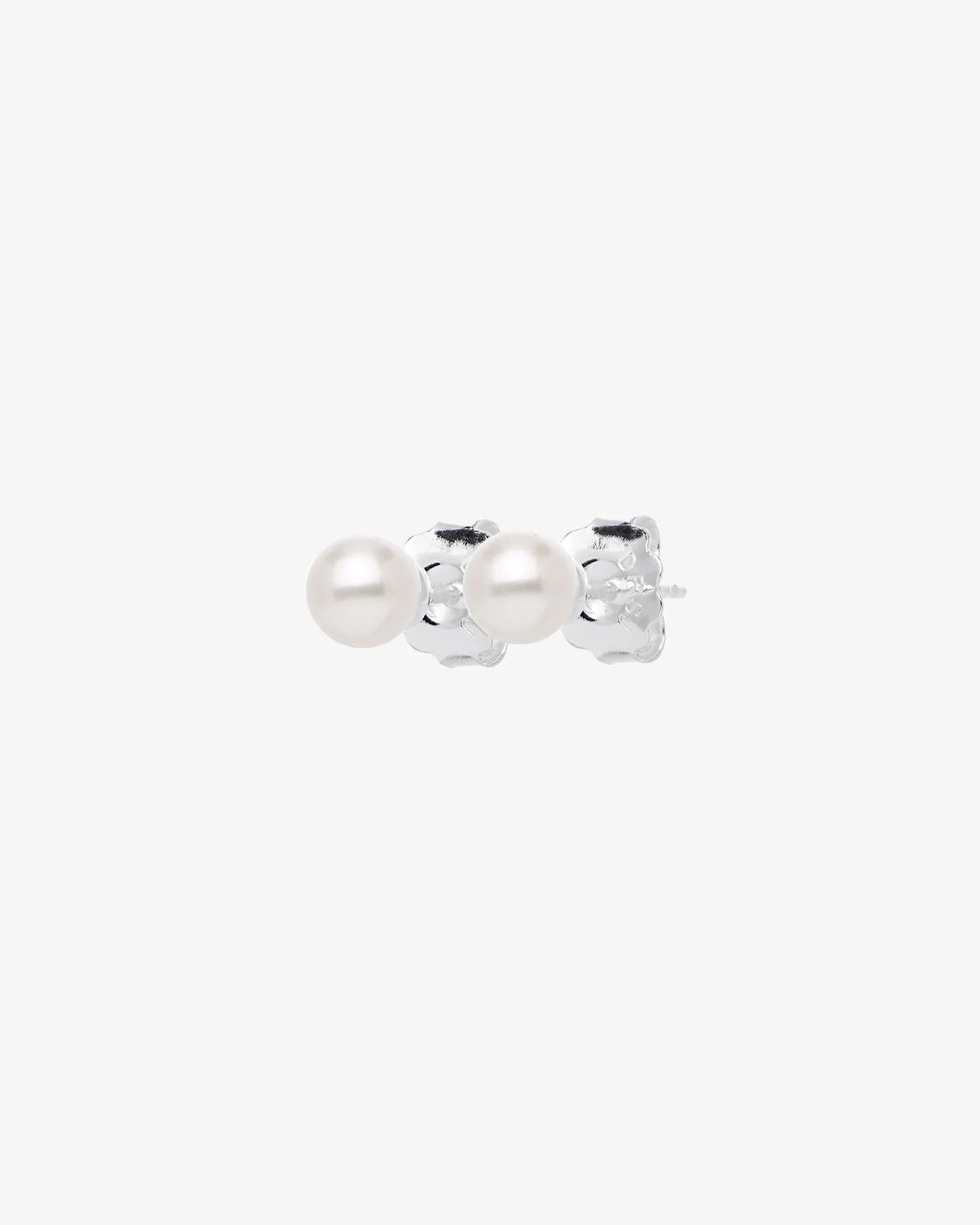 Drakenberg Sjölin Petite Pearl Single Studs Silver