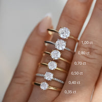 Clementine 0,35 ct Förlovningsring