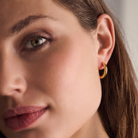 if Jakobs Carrara Pianura Medio Earrings - Guld