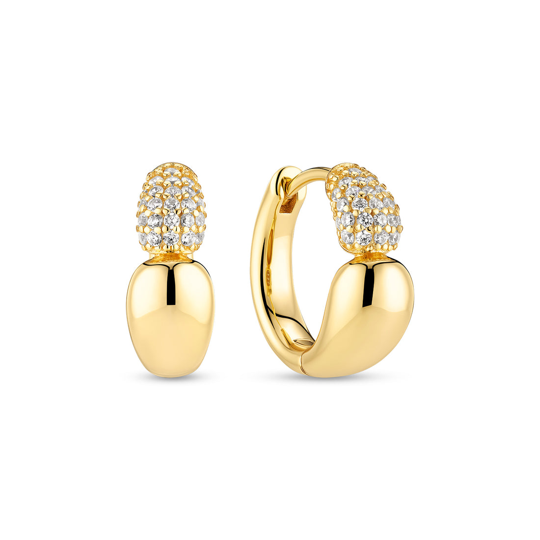 Sif Jakobs Goccia Creolo Piccolo Earrings Guld